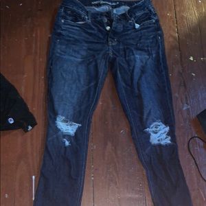 American Eagle ripped jeans